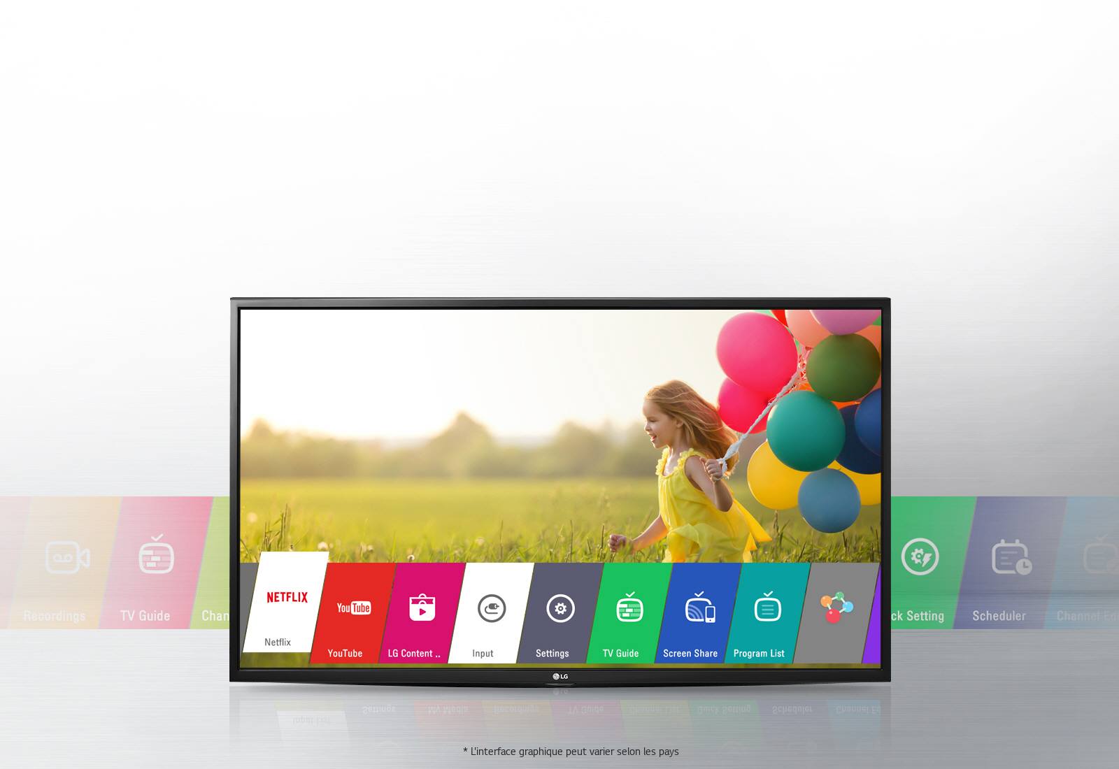 LG 43'' Full HD TV Triple XD Engine Virtual Surround Plus OS